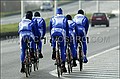 24 februari 2004<br />Verkenning parcours Omloop Het Volk<br />FOTO: COR VOS